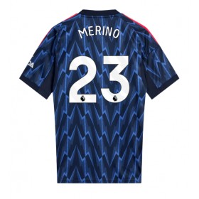 Arsenal Mikel Merino #23 Borta Kläder 2025-26 Kortärmad